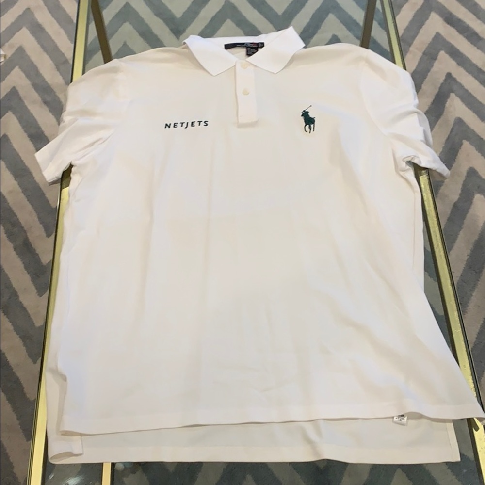 White mens Ralph Lauren Polo